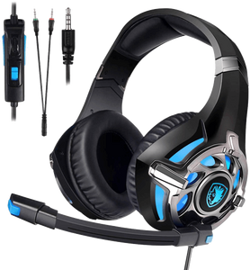 Sades SA822 Wired Gaming Headphone - Black