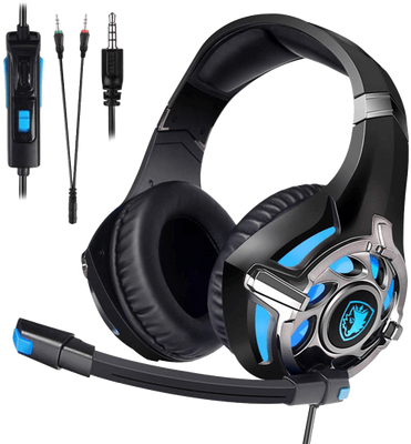 Sades SA822 Wired Gaming Headphone - Black