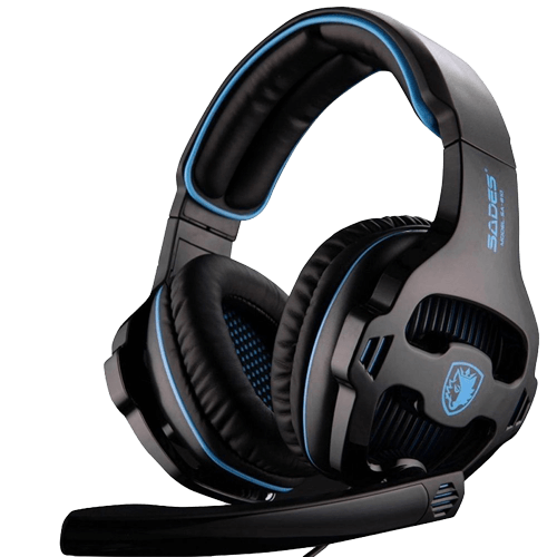 TaiZiChangQin Ersatz-Ohrpolster Aus Proteinleder – Kompatibel Mit Sades SA810, SA-902, SA-903, SA-905 Gaming-Headsets