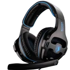 SADES SA810 Wired Gaming Headphone - Black 