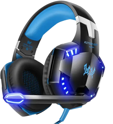 KOTION EACH GS600 Blue - Wired Gaming Headset  