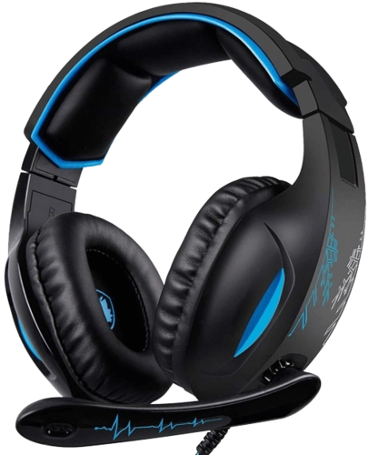 SADES SA816 Wired Gaming Headphone - Metallic Black	