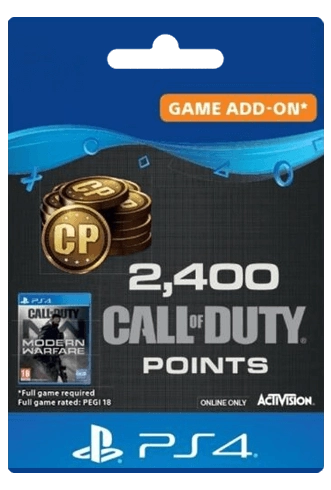 2400 CALL OF DUTY: MODERN WARFARE POINTS - Digital  for sale in Egypt from Games2Egypt