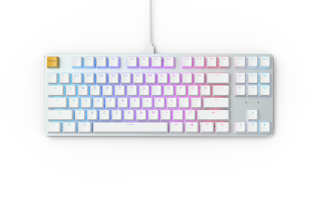 Glorious GMMK-TKL - Tenkeyless - Brown Switch-white