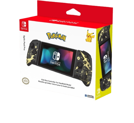 Nintendo Switch Split Pad Pro -  Pokemon: Black & Gold Pikachu Editions