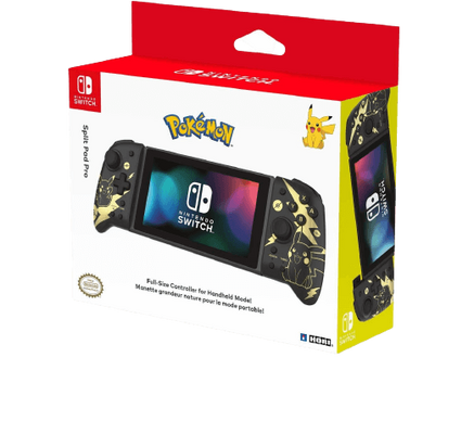 Nintendo Switch Split Pad Pro - Pokemon: Black & Gold Pikachu Editions