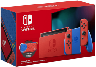 Nintendo Switch Console - Mario Red and Blue Edition 
