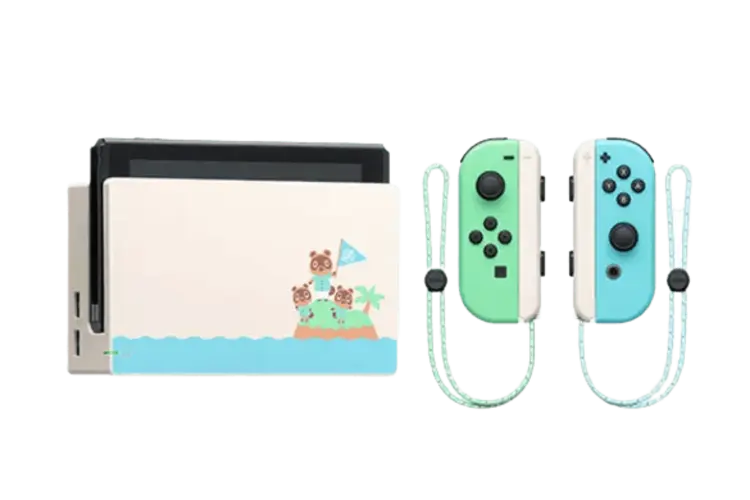 Nintendo Switch Console- Animal Crossing: New Horizons Edition