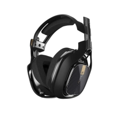 Astro A40 Gold Edition Wired Gaming Headphone - 3.5 mm - Black / Gold