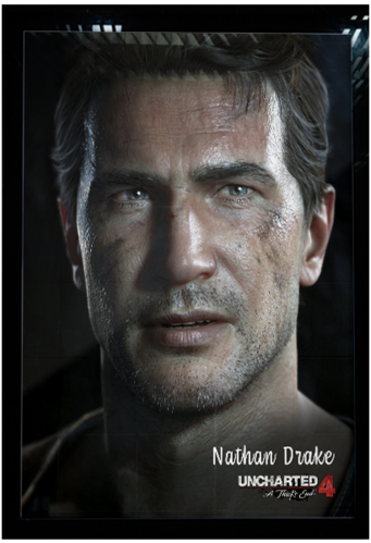 Nathen Drake - Gaming Poster 