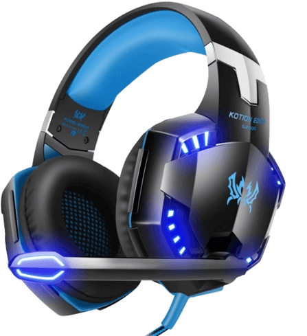 KOTION EACH Gs600 Wired Gaming Headset - BLUE - Open sealed   for sale in Egypt from Games2Egypt
