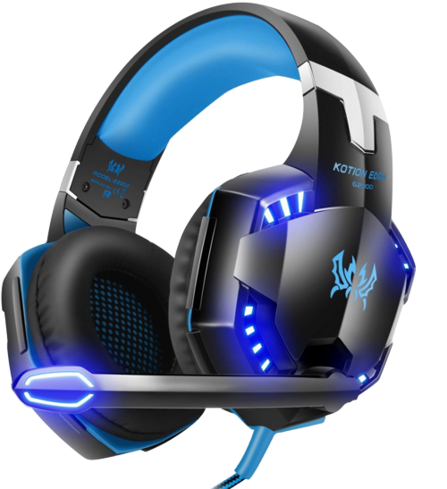 KOTION EACH Gs600 Wired Gaming Headset - BLUE - Open sealed 