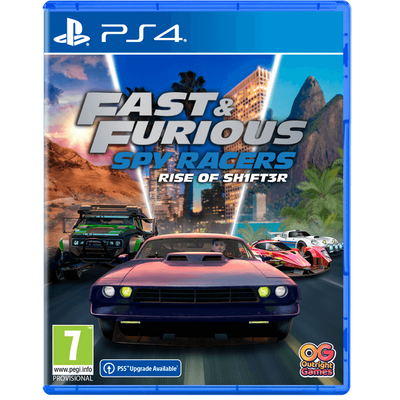 Fast & Furious: Spy Racers Rise of SH1FT3R - PS4