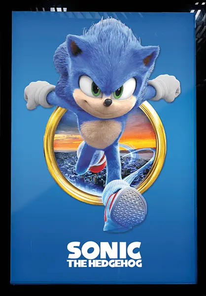 Sonic - gaming poster   for sale in Egypt from Games2Egypt