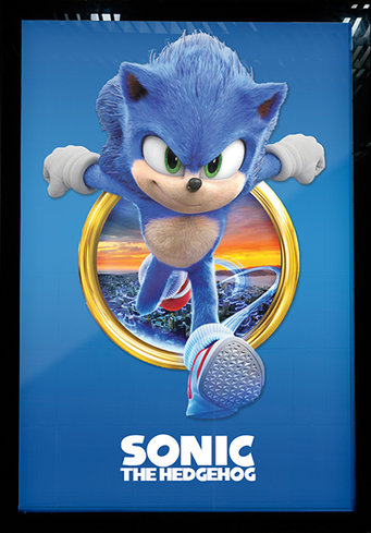 sonic - gaming poster 