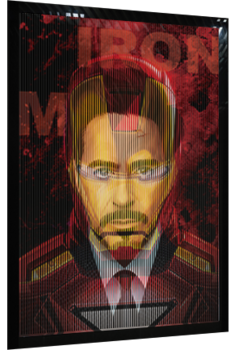 Iron Man 3D Poster (A118)