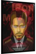 Iron Man 3D Movies Poster 