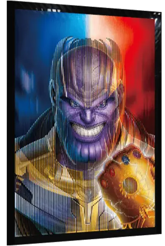 Thanos 3D Poster