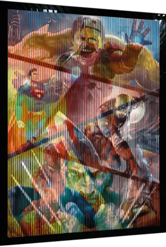 Marvel's Avengers (DC) 3D poster