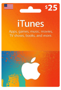 Apple iTunes Gift Card US 25$
