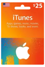 Apple iTunes Gift Card US 25$ (33738)
