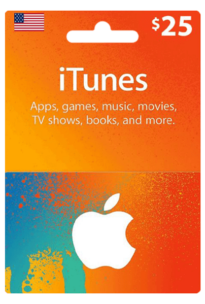 Apple iTunes Gift Card US 25$  for sale in Egypt from Games2Egypt