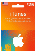 Apple iTunes Gift Card US 25$