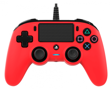 Nacon Wired Compact PS4 Controller - Red -  for sale in Egypt from Games2Egypt
