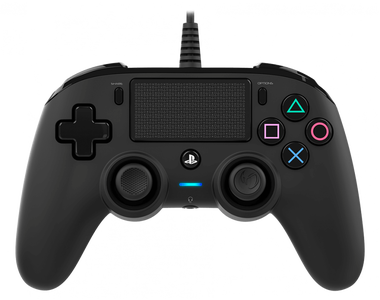 Nacon Wired Compact PS4 Controller - Black -  for sale in Egypt from Games2Egypt