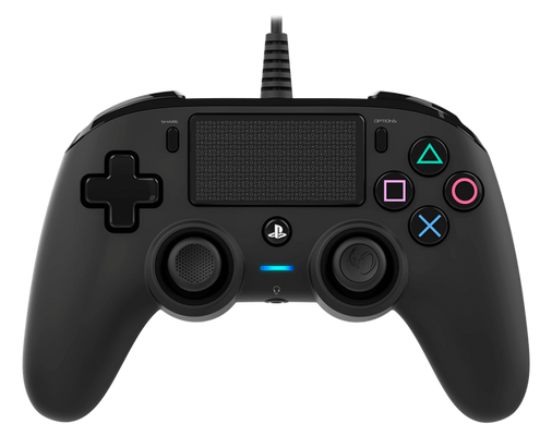 Nacon Wired Compact PS4 Controller - Black