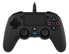 Nacon Wired Compact PS4 Controller - Black