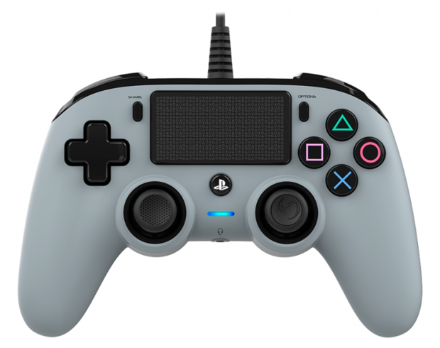 Nacon Wired Compact PS4 Controller - Gray