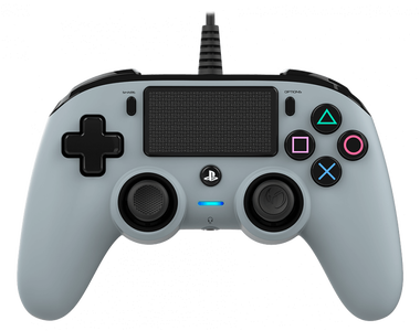 Nacon Wired Compact PS4 Controller - Gray -  for sale in Egypt from Games2Egypt