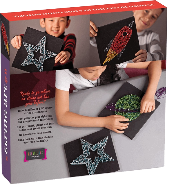 Craft-tastic DIY String Art – Craft Kit 3*1  for sale in Egypt from Games2Egypt