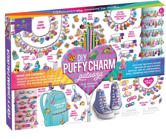 Craft-tastic DIY Puffy Charm Paloozas  for sale in Egypt from Games2Egypt