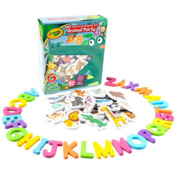 crayola 52 pc magnetic animals & letters