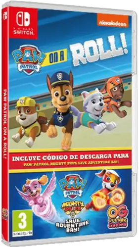 Paw Patrol: On a Roll + Mighty Pups -Nintendo Switch