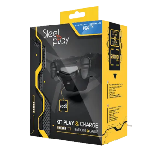 Steelplay Kit Play & Charge Powerbank - Open Sealed 