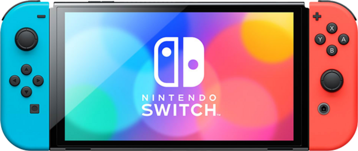 Nintendo Switch - OLED Model -Neon Blue/Neon Red