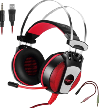 KOTION EACH GS500 Red - Wired Gaming Headset 