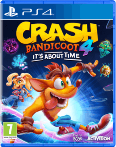 Crash Bandicoot 4: It's About Time English-used