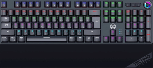 TechnoZone E36 Gaming - Mechanical Wired Keyboard