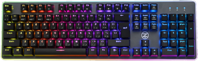 TechnoZone E28 Frame RGB Mechanical - Wired Gaming Keyboard