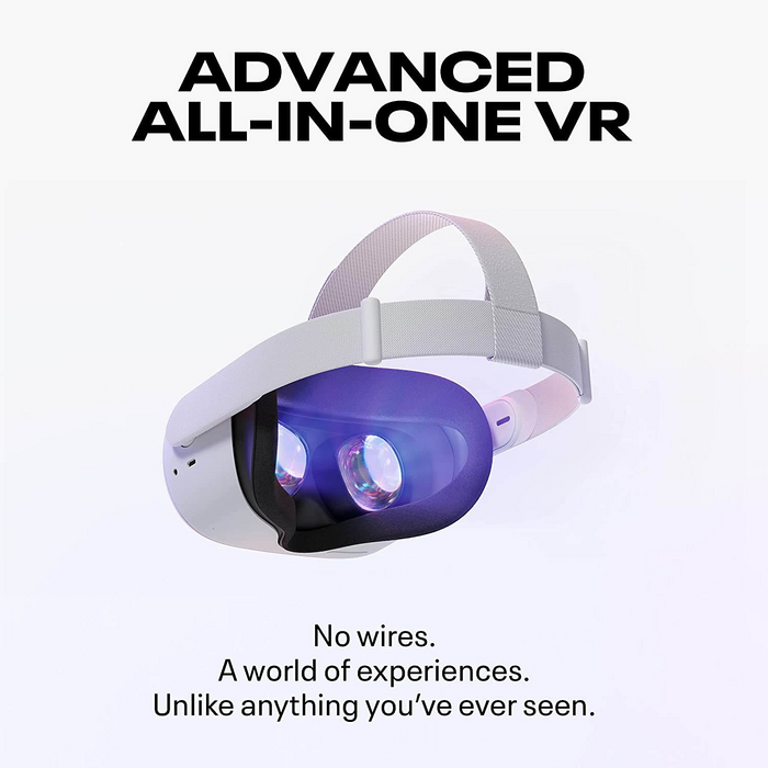 OCULUS QUEST 2 VR 128GB  for sale in Egypt from Games2Egypt