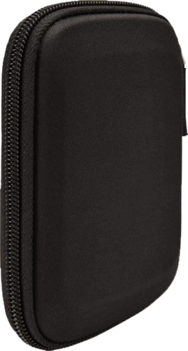 CASE LOGIC PORTABLE HARD DRIVE CASE - Black & Gray 