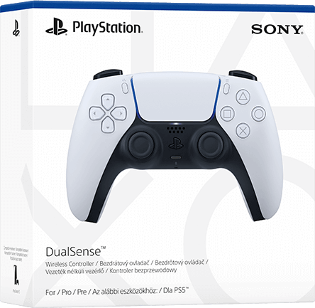 DualSense PS5 Controller - White  for sale in Egypt from Games2Egypt