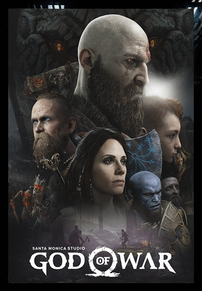 God Of War V2 - Gaming Poster   for sale in Egypt from Games2Egypt