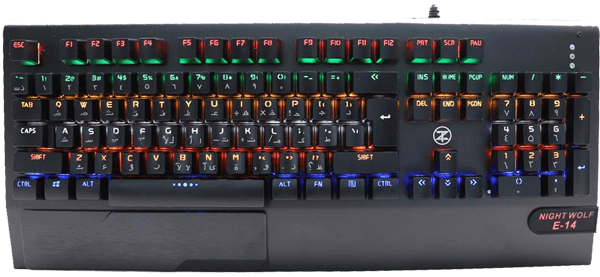 TechnoZone E14 - Wired Gaming Keyboard -  for sale in Egypt from Games2Egypt