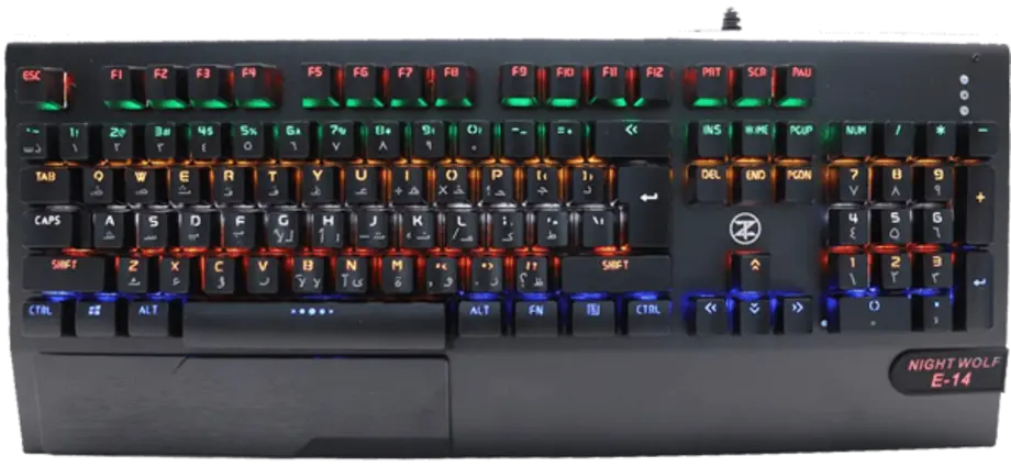 TechnoZone E14 - Wired Gaming Keyboard
