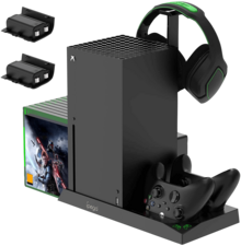Vertical Cooling Stand Compatible with Xbox Series X 